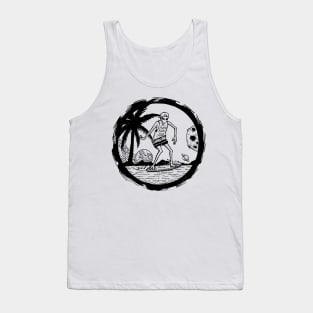 Skimboarding Alien Tank Top